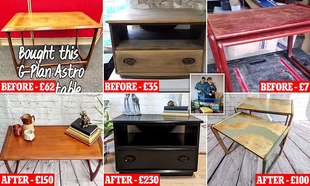 How to make a fortune on second hand furniture: Meet the DIY fixers